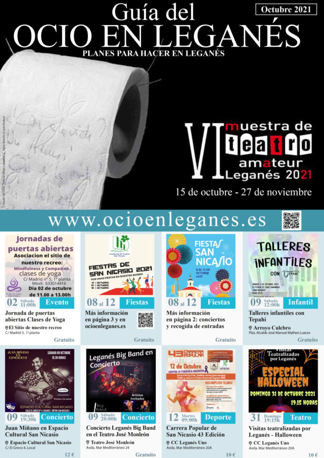 Revista Ocio en Leganés Octubre 2021