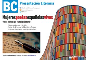 mujeres poetas españolas vivas recital