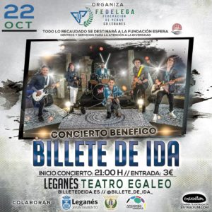 CONCIERTO Solidario con Billete de Ida