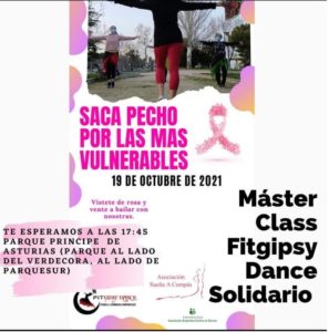 Máster Class de FITGIPY DANCE al aire libre