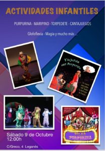 Actividades Infantiles: globoflexia, magia y mucho más