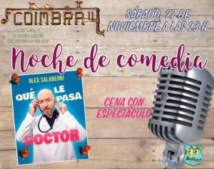 comedia risa monologo coimbra cena alex salaberri