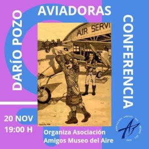 aviadoras conferencia asociación amigos museo del aire