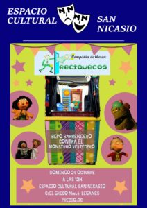 evento niños niñas cuentacuentos titeres espacio cultural san nicasio leganes