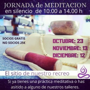 jornada de meditacion leganes silencio relajacion mindfulness retiro