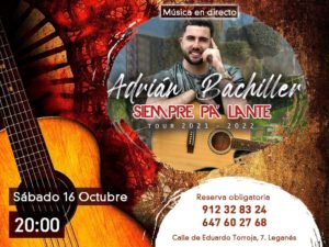 musica en directo concierto adarian bachiller leganes