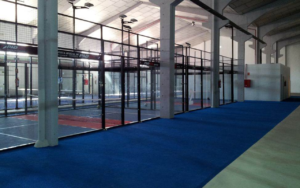 pistas de padel indoor leganes club