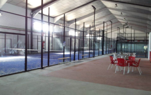 pistas de padel indoor leganes club