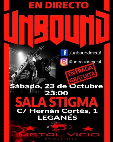 unbound-en-directo-musica-metal-sala-stigma-concierto-gratis.
