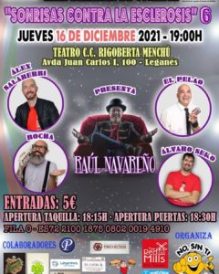 comedia esclerosis gala solidaria apoyo leganes