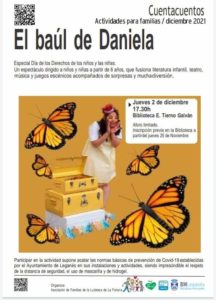 cuentacuentos espectáculo teatro juegos infantil el baúl de daniela leganes