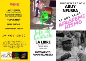 afrofeminismo Abuy Nfubea movimiento panafricanista