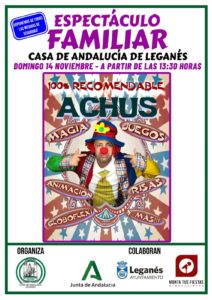 espectáculo familiar animacion risa payaso infantil espectaculo comedia leganes niños diversión