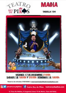 edu el mago magia y humor leganes teatro rey de pikas