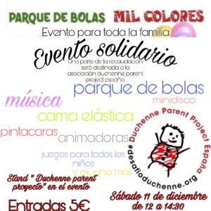 evento solidario parque de bolas duchenne parent project españa