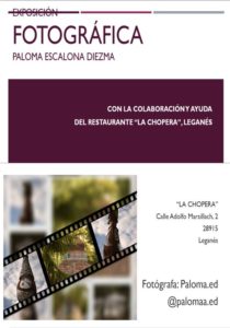 exposicion fotografica la chopera leganes paloma escalona diezma