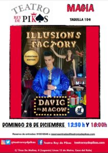magia davig el magow divertido leganes teatro rey de pikas