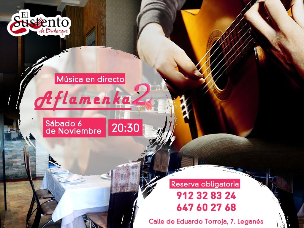 musica flamenca en directo flamenco aflamenka2 el sustento de butarque leganés
