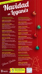 Programación de Navidad en Leganés 2021 / 2022