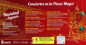 concierto navidad en la plaza mayor leganes