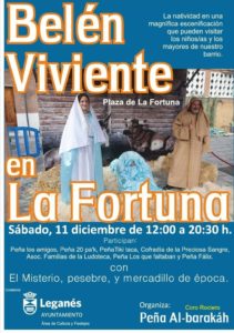 belen viviente la fortuna navidad espectáculo leganes