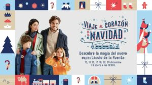 espectaculo de la fuente navidad parquesur