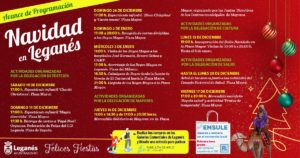 programacion navidad de Leganés 2021 2022