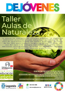 taller aulas de naturaleza cambio climatico leganes dejovenes