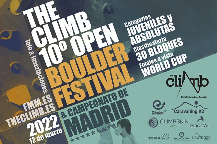 The Climb Open Boulder 2022 campeonato escalada the climb