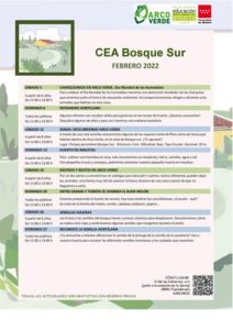 cea bosque sur programacion leganes febrero