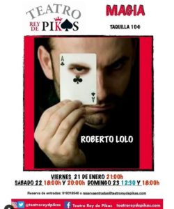 magia con roberto lolo teatro rey de pikas