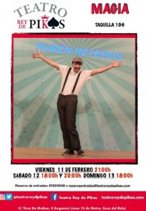 magia y humor con Rubén Reyeros