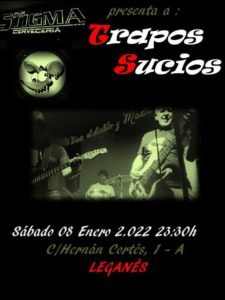 música rock Trapos Sucios concierto Sala Stigma