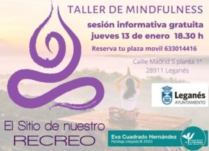 taller mindfulness el sitio de nuestro recreo leganes