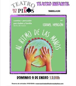teatro rey de pikas teatro para bebés al ritmo de las manos