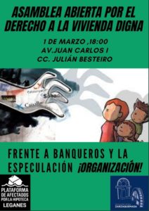 Asamblea Abierta por el derecho de la vivienda digna