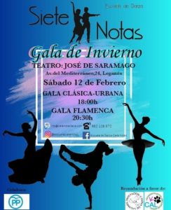 Gala de danza benéfica escuela siete notas