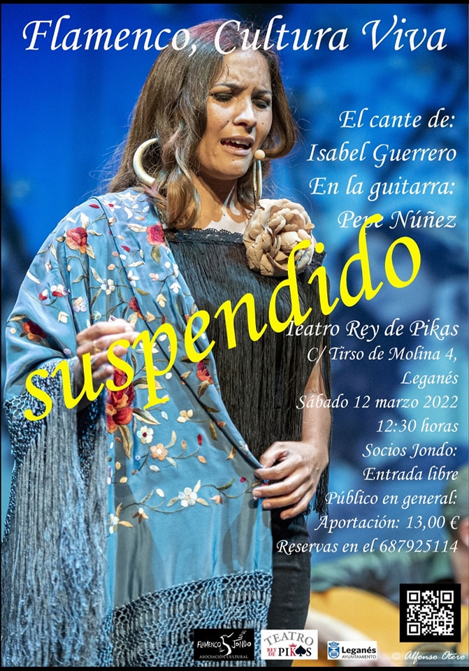 Isabel Guerrero en Flamenco, Cultura Viva [SUSPENDIDO]