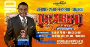 José Alberto El Canario Discoteca La Cantera Leganés Madrid