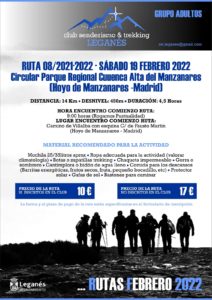 Ruta por Parque Regional Cuenca Alta del Manzanares