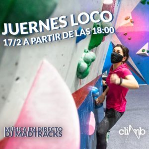 Juernes Loco en The Climb Escalada Leganés