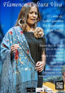 Isabel Guerrero en Flamenco, Cultura Viva