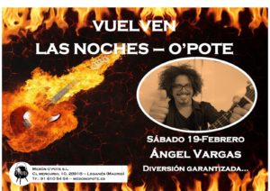 Las Noches O'Pote, con Ángel Vargas
