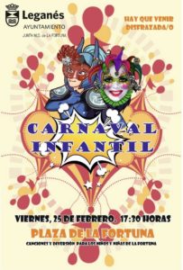 carnaval infantil en La Fortuna