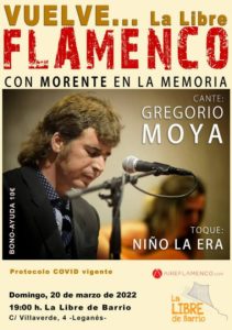 concierto flamenco el La Libre de barrio