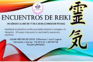 encuentros de reiki néctar de lotus leganés