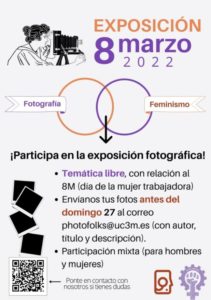 exposicion fotografica 8M dia de la mujer leganes UC3M