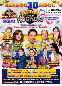 festival de la rockola leganés ecuador