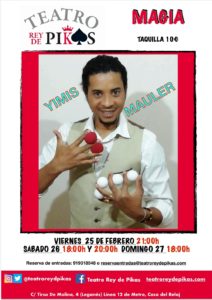 magia familiar con yimis mauler teatro rey de pikas leganes