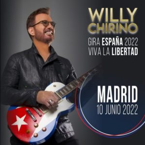 willy chirino en Leganés 2022 Madrid España